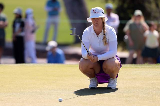 세계랭킹 42위로 182계단 오른 린드블라드. 사진 제공=AFP연합뉴스