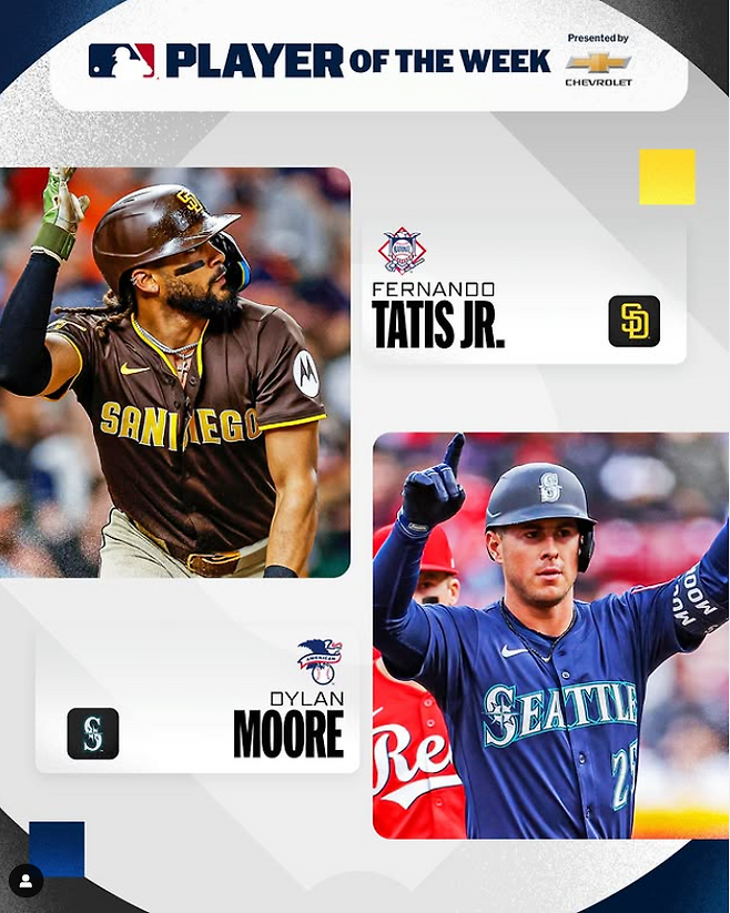 MLB닷컴 인스타그램 캡처