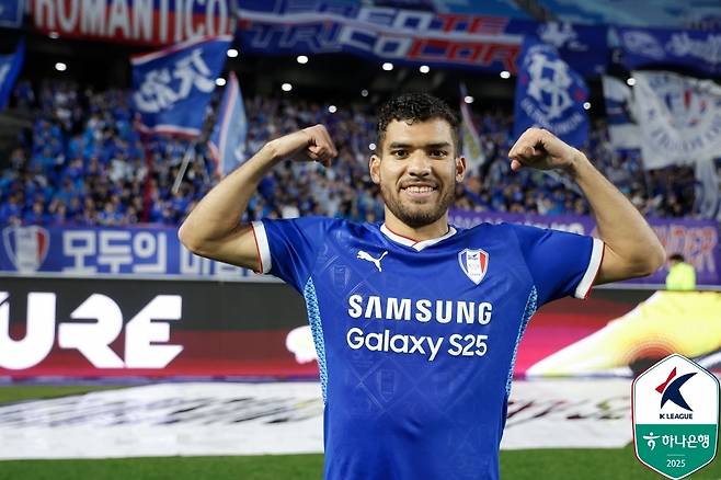 수원 브루노 실바. 프로축구연맹 제공