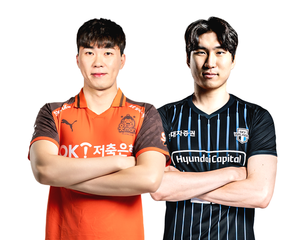 전광인-신호진 / 사진=OK저축은행 배구단