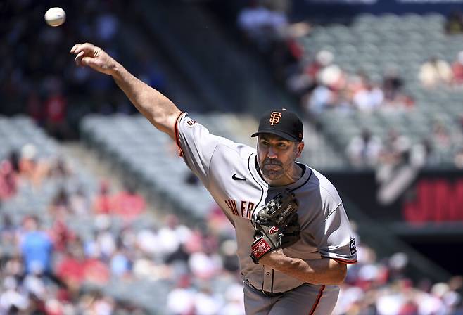 ▲ 저스틴 벌랜더는 아직까지 2025시즌 승리가 없다. ⓒ연합뉴스/AP