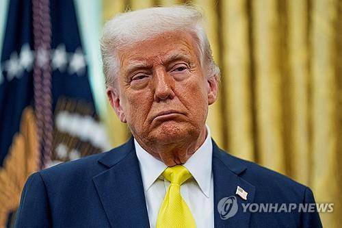 트럼프 미국 대통령 [로이터 연합뉴스 재판매 및 DB금지]