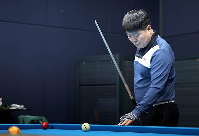 1부 투어 잔류에 성공한 김병호 [PBA 제공. 재판매 및 DB 금지]