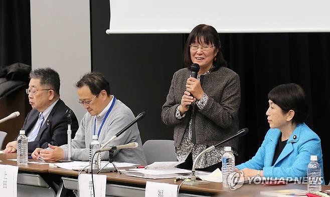 조세이 탄광 유골 수습 시민단체 이노우에 요코 공동대표 [연합뉴스 자료사진. 재판매 및 DB 금지]