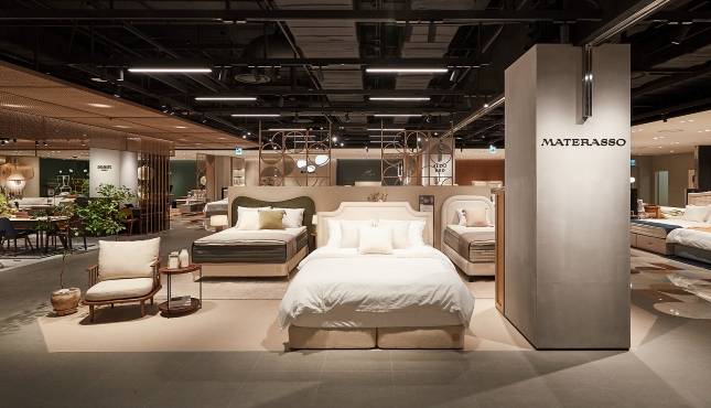 신세계백화점 경기점 내 '마테라소' 매장./사진=신세계까사 제공