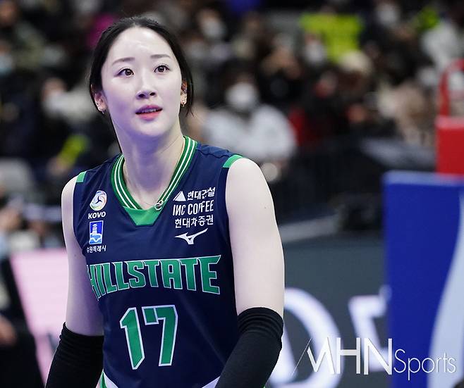 현대건설 시절 고예림