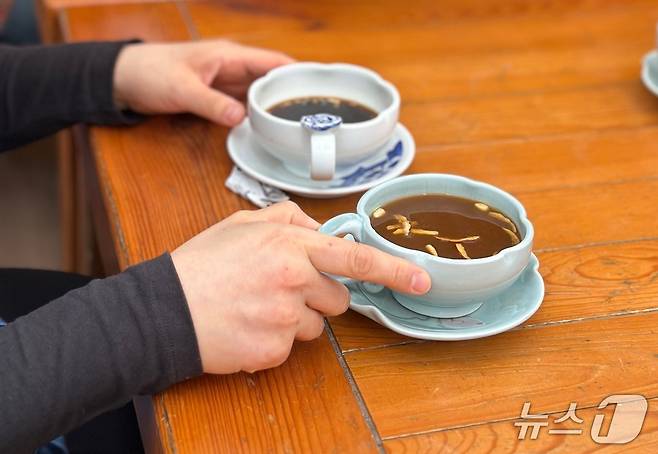 쌍화차와 대추차ⓒ News1 윤슬빈 기자