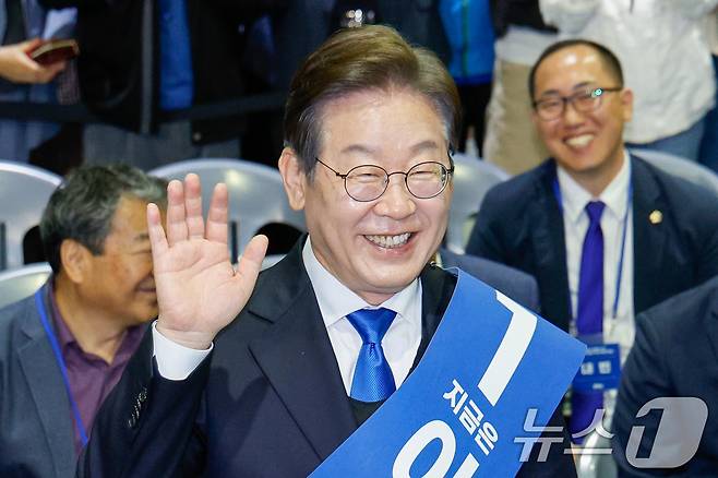 이재명 더불어민주당 대선 경선 후보. 2025.4.20/뉴스1 ⓒ News1 안은나 기자