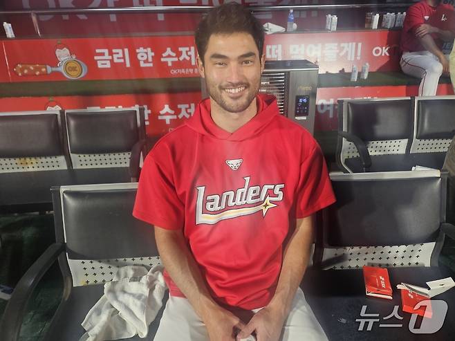SSG 랜더스 미치 화이트. ⓒ News1