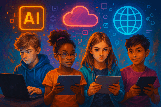 알파세대 관련 생성 이미지