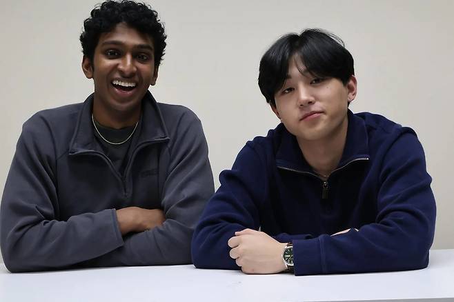 클루엘리 공동 창업자 닐 샨무감과 이정인씨. /클루엘리