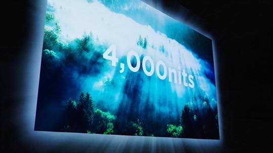 LG디스플레이 4세대 OLED 패널. LG디스플레이 뉴스룸