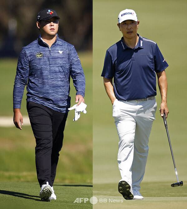 2025년 미국프로골프(PGA) 투어 2인 1조 단체전 취리히 클래식에 출전하는 김시우, 배상문 프로. 사진제공=ⓒAFPBBNews = News1