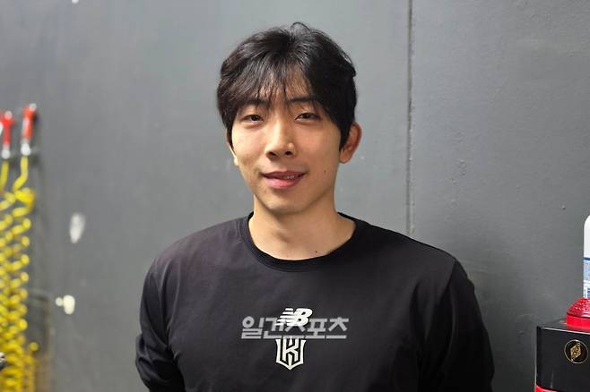 22일 승리 후 만난 KT 오원석. 수원=윤승재 기자