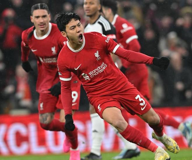 리버풀 미드필더 엔도 와타루. 사진=엔도 SNS