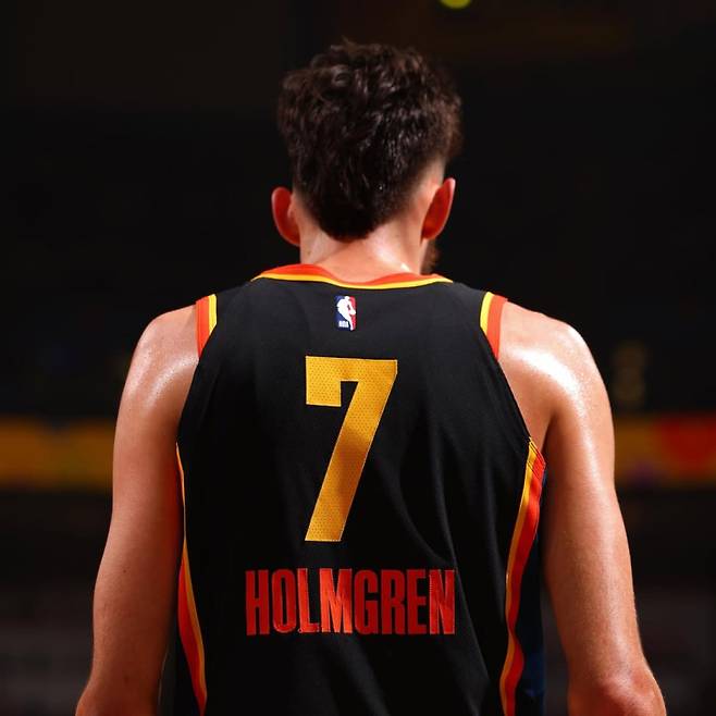 OKC 센터 쳇 홈그렌. 사진=홈그렌 SNS