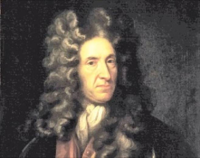 59세 때 출세작을 발표한 대니얼 디포.