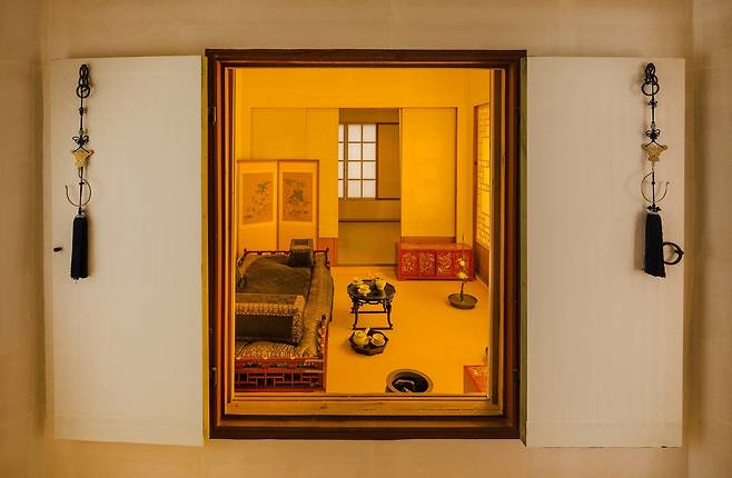 Gyotaejeon, the Joseon queen’s sleeping chamber, at Gyeongbokgung in Seoul (Korea Heritage Service)