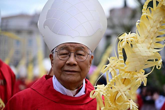 유흥식 추기경. AFP연합뉴스&nbsp;