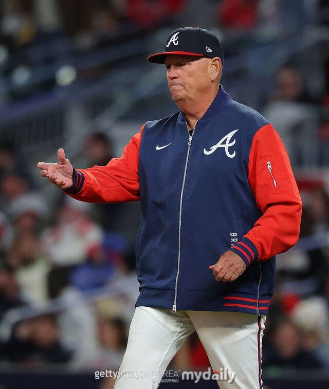 애틀란타 브레이브스 브라이언 스닛커 감독./게티이미지코리아