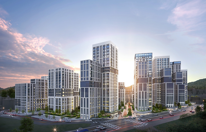 미아동 345-1번지 단지조성계획안. [서울시]