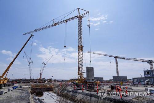 페마른벨트 해저터널 건설 현장 [EPA 연합뉴스 자료사진]