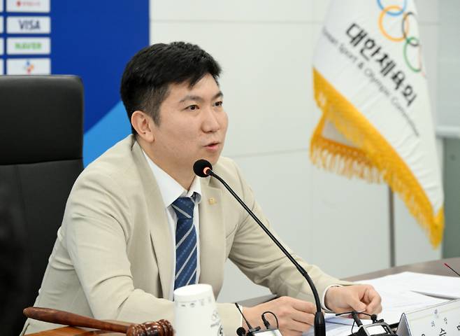 유승민 대한체육회장. 대한체육회 제공
