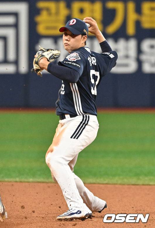 [OSEN=박준형 기자] 두산 박준순 2025.04.22 / soul1014@osen.co.kr
