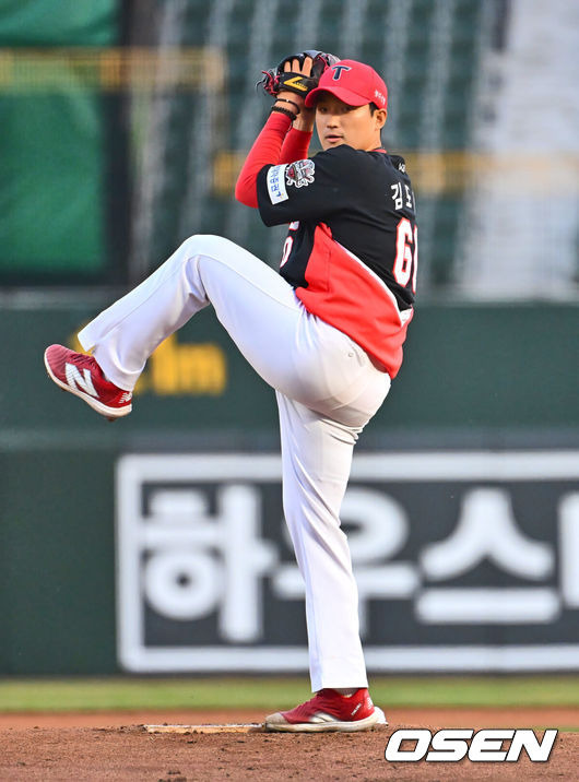 [OSEN=부산, 이석우 기자] KIA 타이거즈 김도현 095 2025.04.08 / foto0307@osen.co.kr