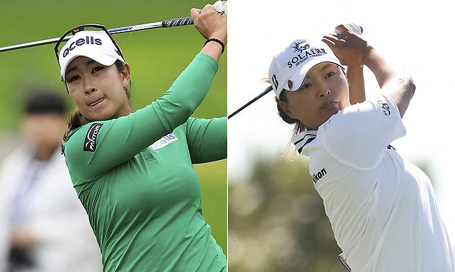 김아림(왼쪽), 고진영