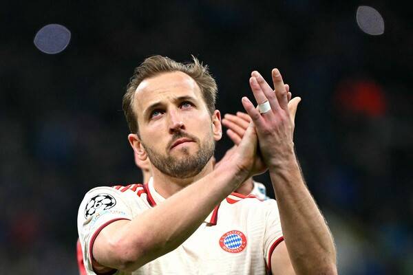 ▲ 바이에른 뮌헨 공격수 해리 케인은 무관 탈출 준비를 마쳤다. 31라운드 마인츠전에서 이기면 경우에 따라 분데스리가 우승이 확정된다. ⓒ연합뉴스/REUTERS/AFP