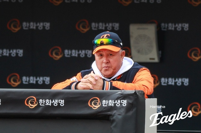 한화 김경문 감독. /사진=한화 이글스 제공