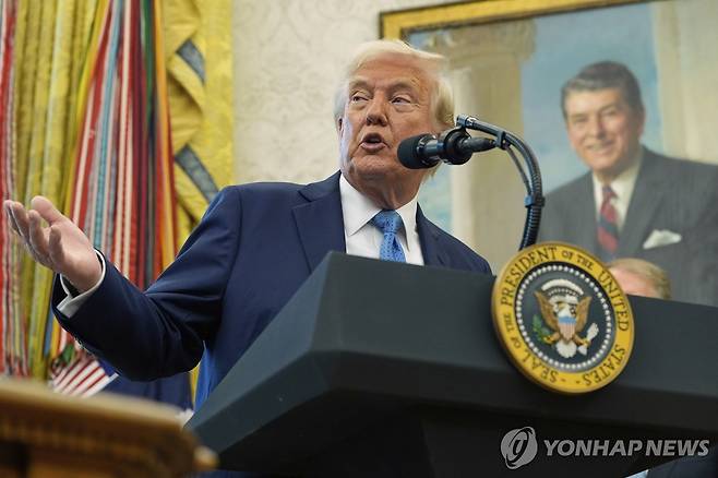 트럼프 미국 대통령 [워싱턴 AP=연합뉴스. 재판매 및 DB 금지]