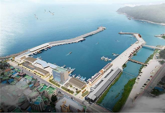 삼척 임원항 조감도 [강원도 제공.재판매 및 DB 금지]