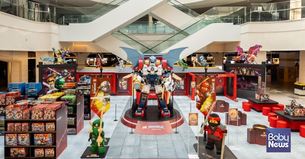 &nbsp;레고코리아,&nbsp;롯데프리미엄아울렛 기흥점 '레고 닌자고 팝업 이벤트'.&nbsp;ⓒ레고코리아(LEGO Korea)