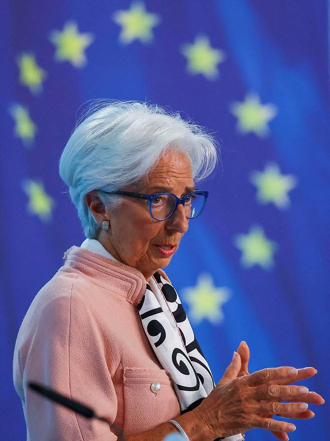 크리스틴 라가르드 유럽중앙은행(ECB) 총재(사진=로이터)