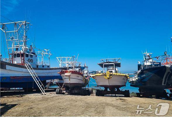 작년 하반기 시범운영을 거쳐 올해 4월부터 정식 운영하는 충남 보령 대천항의 선박검사장(한국해양교통안전공단 제공)