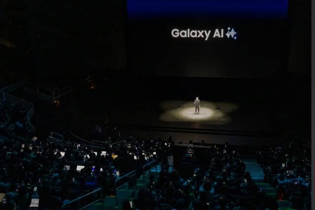 갤럭시 S25 시리즈 언팩 행사 현장 (사진=삼성전자)