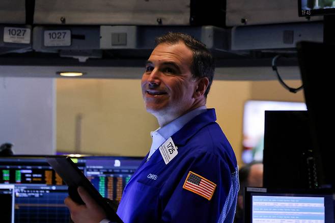 미국 주식 시장은 전날에 이어 23일에도 상승세를 보였다./로이터 연합뉴스