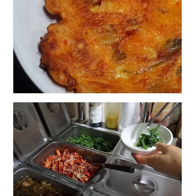 전라도에 한 분식집 밑반찬 수준 ㄷㄷ