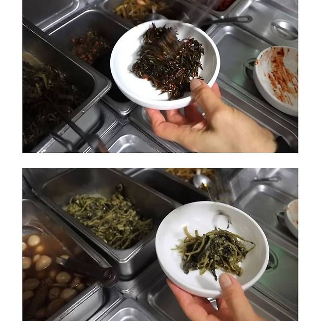 전라도에 한 분식집 밑반찬 수준 ㄷㄷ