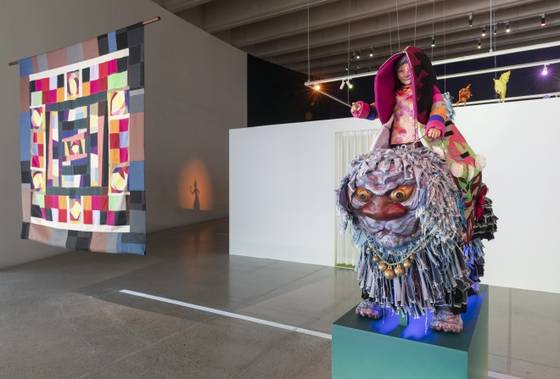 2023년 스페이스k 서울에서 열린 제이디 차의 전시 모습. [사진 스페이스K]