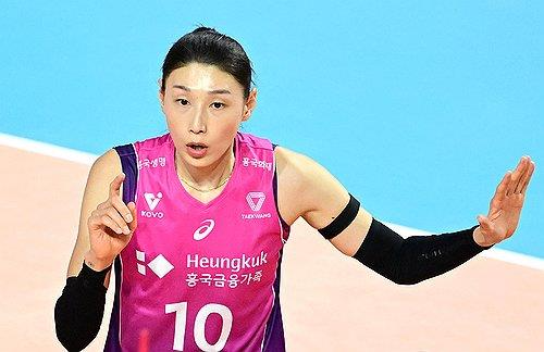 흥국생명에서 은퇴한 '배구 여제' 김연경. 사진[연합뉴스]
