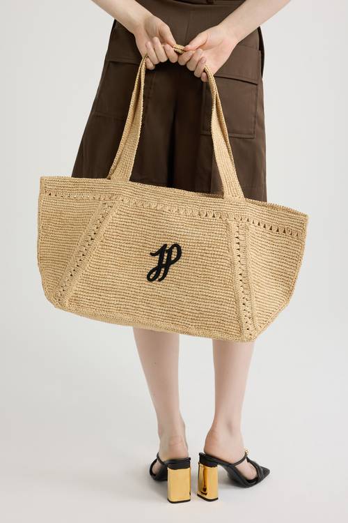 LF 빠투 라피아 네트백. [사진=LF]