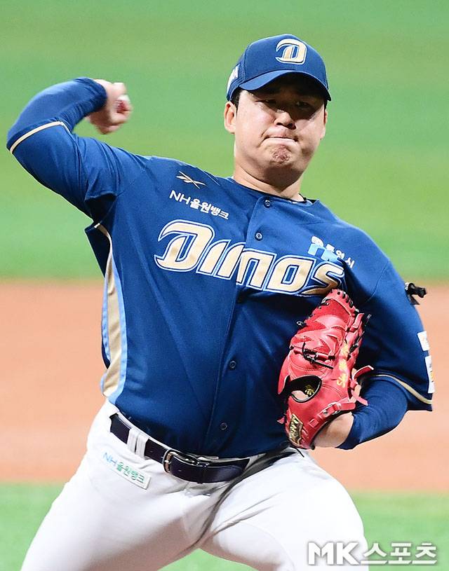 사실상 NC의 토종 1선발로 활약 중인 신민혁. 사진=김영구 기자