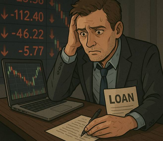 최근 증시 변동성이 확대하며 '빚투'도 증가하는 모양새다. /사진=챗GPT