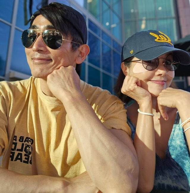 차인표, 신애라./소셜미디어