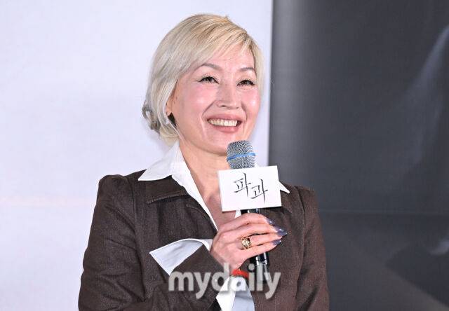 영화 '파과' 언론배급시사회 및 기자간담회/한혁승 기자(hanfoto@mydaily.co.kr)