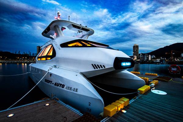 삼성중공업의 완전 자율운항 연구 선박인 ‘시프트 오토’  [삼성중공업 제공]