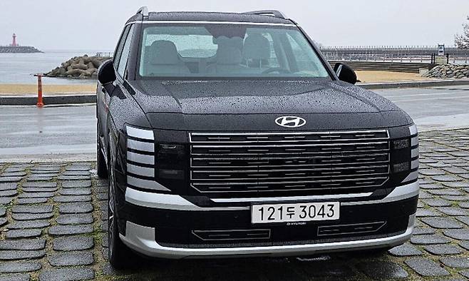 현대차그룹의 차세대 하이브리드 시스템이 탑재된 대형 스포츠유틸리티차(SUV) ‘디 올 뉴 팰리세이드 하이브리드(Hybrid)’